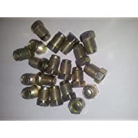 20 unidades 10 x 1 mm macho para tubo de freno Tuercas
